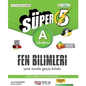 Nitelik Yayınları 5. Sınıf Süper Fen Bilimleri A Yeni Nesile Geçiş Kitabı