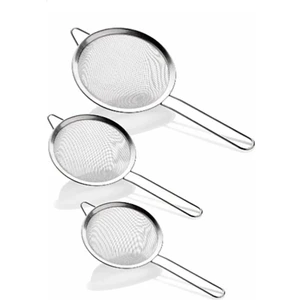 Büyük 3'lü Metal Süzgeç ROYALEKS-CLKN-1359