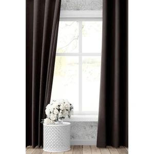 Özgün Perde Koyu Kahverengi Blackout Karartma Güneşlik Perde