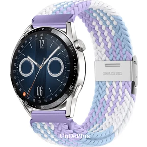 Huawei Watch GT GT2 GT3 GT4 GT5 42mm/Honor Magic 2 Kordon Metal Klipsli Flexi Örgü