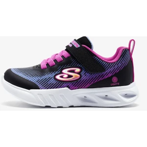 Flicker Flash - Light Takeover Büyük Kız Çocuk Siyah Spor Ayakkabı 303704L Bkmt