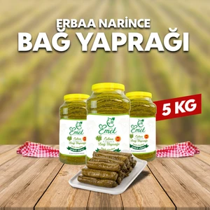 Emek Kadın Kooperatifi Tokat Erbaa Salamura Yaprak 5 kg