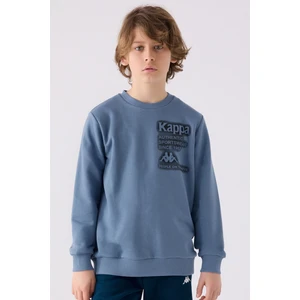 Erkek Çocuk Mavi Sweatshirt