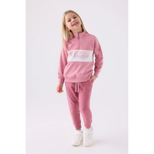 Rolypoly Kız Çocuk Pembe Eşofman Takımı