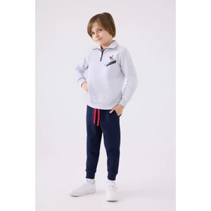 Erkek Çocuk Eşofman Takımı RP3438 Kar Melanj