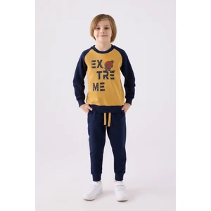 Rolypoly Erkek Çocuk Sarı Eşofman Takımı