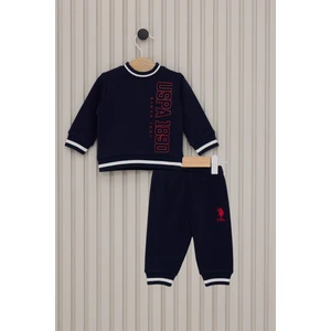 U.S. Polo Assn. Erkek Bebek 2'li Lacivert Takım