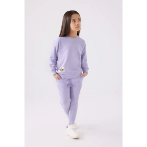 Rolypoly Kız Çocuk Mor Eşofman Takımı