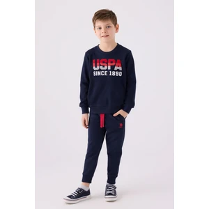 U.S. Polo Assn. Erkek Çocuk Eşofman Takımı US1926 Lacivert