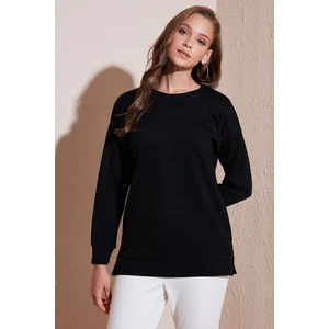 Streç Oversize Fit Bisiklet Yaka Oysho Kumaş Sweat Bayan Sweat 5865877