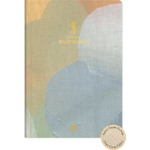 Le Color Keten Noktalı Bullet Journal Defter 17x24 cm Denizatı Desenli 160 Sayfa