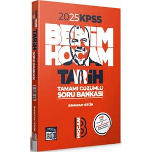 Benim Hocam Yayınları 2025 KPSS Tarih Tamamı Çözümlü Soru Bankası