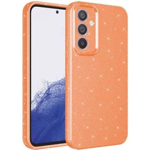 Techno Guru Samsung Galaxy A24 Kılıf Kamera Korumalı Simli Lüks Koton Kapak