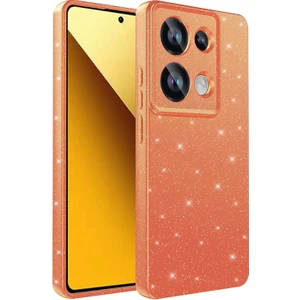 Techno Guru Redmi Note 13 Pro 4g Kılıf Kamera Korumalı Simli Lüks Koton Kapak