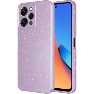 Redmi 12 Kılıf Kamera Korumalı Simli Lüks Koton Kapak