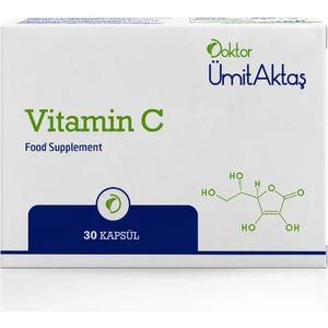 Dr. Ümit Aktaş Vitamin C - Bitkisel Okside Olmayan 30 Kapsül