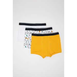 Erkek Çocuk Desenli 3'lü Boxer C7755A824SM