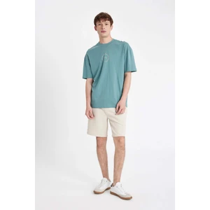 Regular Fit Selanik Kumaş Cepli Bermuda Şort D4546AX24SM