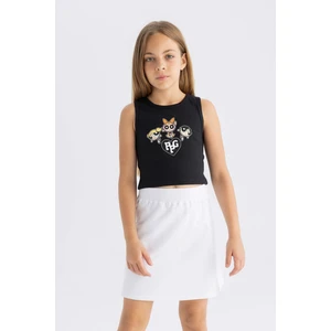 Kız Çocuk PowerPuff Girls Bisiklet Yaka Atlet C5951A824HS