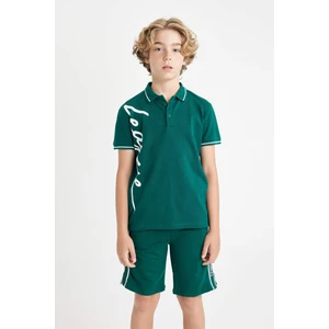 Erkek Çocuk Pike Kısa Kollu Polo Tişört