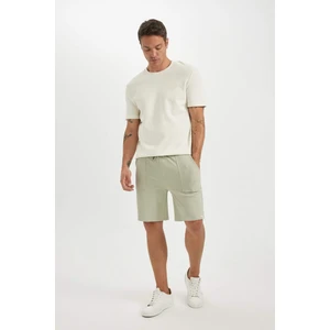 Slim Fit Dar Kesim Esnek Belli Basic Düz Şort B1382AX24SM