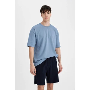 Regular Fit Düz Paça Cepli Basic Düz Şort B8792AX24SM