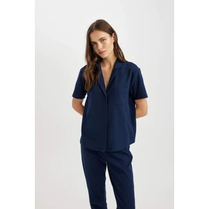 Kısa Kollu Pijama Üstü-Fall in Love B6189AX24SP