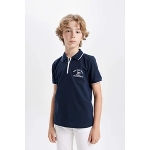 Erkek Çocuk Pike Kısa Kollu Polo Tişört C4905A824SM