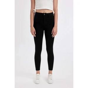 Jegging Yüksek Bel Bilek Boy Dar Paça Basic Düz Jean Pantolon B7498AX24AU