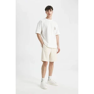 Regular Fit Düz Paça Cepli Basic Düz Şort B8792AX24SM