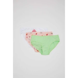 Kız Çocuk 3'lü Slip Külot Z7884A624SM