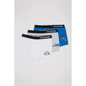 Erkek Çocuk Baskılı 3'lü Boxer C7756A824SM