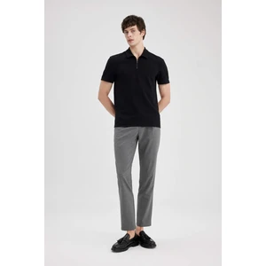 Yazlık Kumaş Pileli Pantolon Tailored Regular Fit Normal Kesim Basic Düz Cepli Düz Paça A7273AX24SP