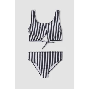 Kız Çocuk Çizgili Bikini Takımı C0374A824SM