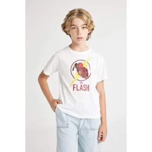 Erkek Çocuk The Flash Bisiklet Yaka Kısa Kollu Tişört C4442A824HS