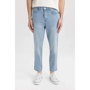 Slim Crop Fit Dar Kalıp Normal Bel Dar Paça Jean Pantolon B8323AX24SM