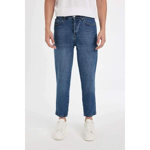 Slim Crop Fit Dar Kalıp Normal Bel Dar Paça Jean Pantolon B8324AX24SM