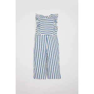 Kız Bebek Desenli Kolsuz Tulum C2425A524SM