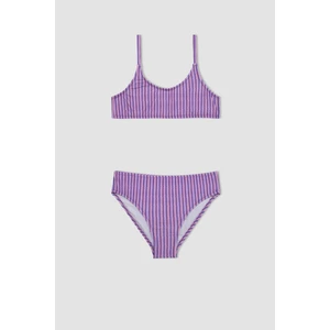 Kız Çocuk Çizgili Bikini Takımı C1235A824SM