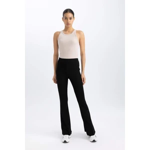DefactoFit Flare Fit Standart Boy Ribana Pantolon İspanyol Paça B9023AX24SM