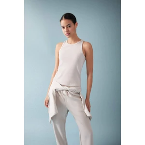 DeFactoFit Slim Fit Dar Kesim Bisiklet Yaka Spor Atlet B4663AX24SP