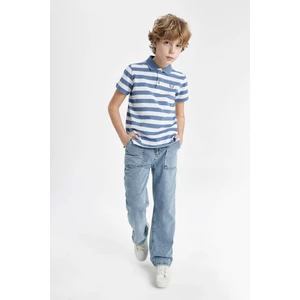 Erkek Çocuk Wide Leg Geniş Paça Jean Pantolon B6455A824SP