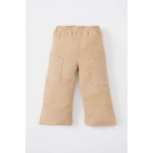 Kız Bebek Beli Lastikli Geniş Bol Paça Pantolon C0723A524SP
