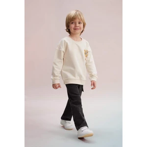Erkek Bebek Düz Paça Jean Pantolon B6736A524SP
