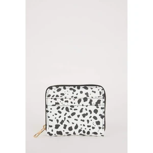 Kadın Zebra Desenli Suni Deri Cüzdan B1590AXNS