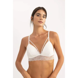 Floral Pedli Dantel Kaplı Pedli Büstiyer -Fall in Love R6569AZ24SP