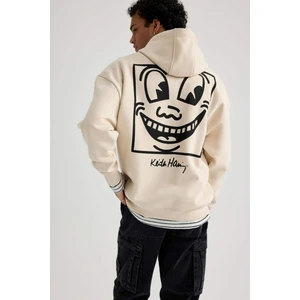 Keith Haring Oversize Fit Kapüşonlu Sweatshirt A7885AX23AU