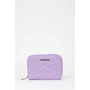 Kadın Kapitone Suni Deri Nakışlı Cüzdan