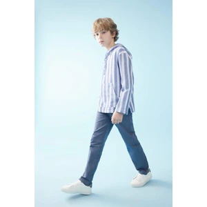Erkek Çocuk Standart Paça Twill Pantolon B7423A824SP