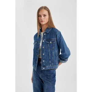 Defacto Regular Fit Jean Ceket B9314Ax24Sp